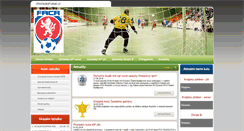 Desktop Screenshot of jihoceskyfutsal.cz